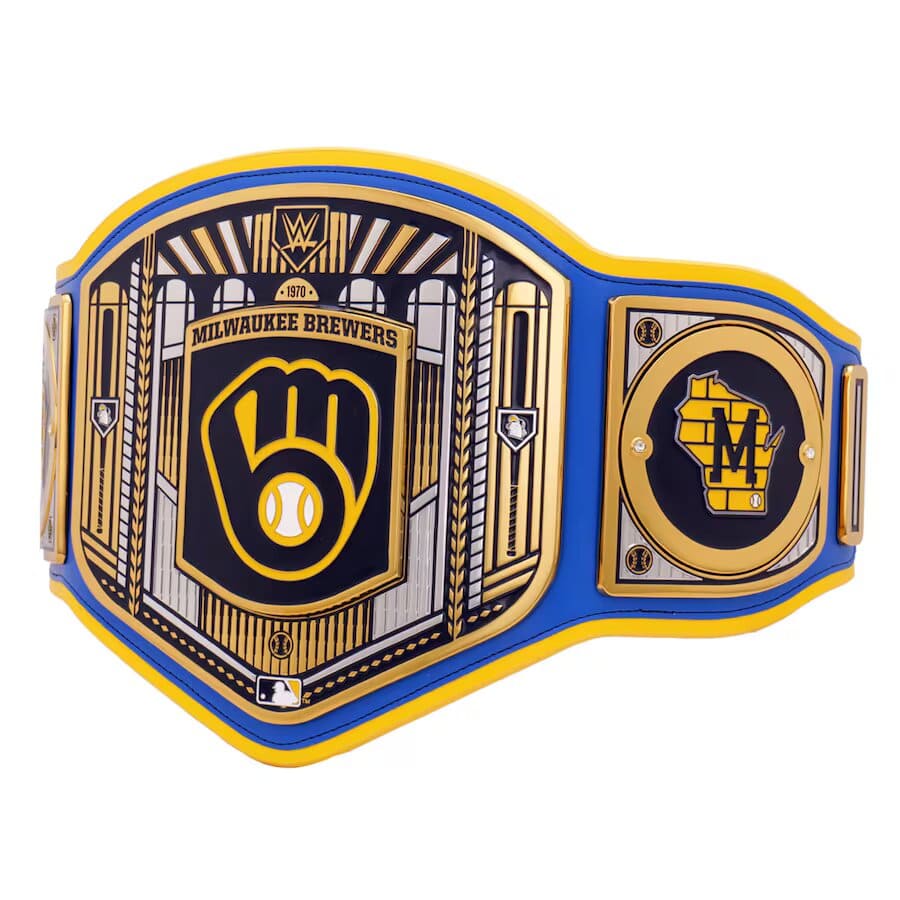 Milwaukee Brewers Legacy Replica Title wrestling Title Belt