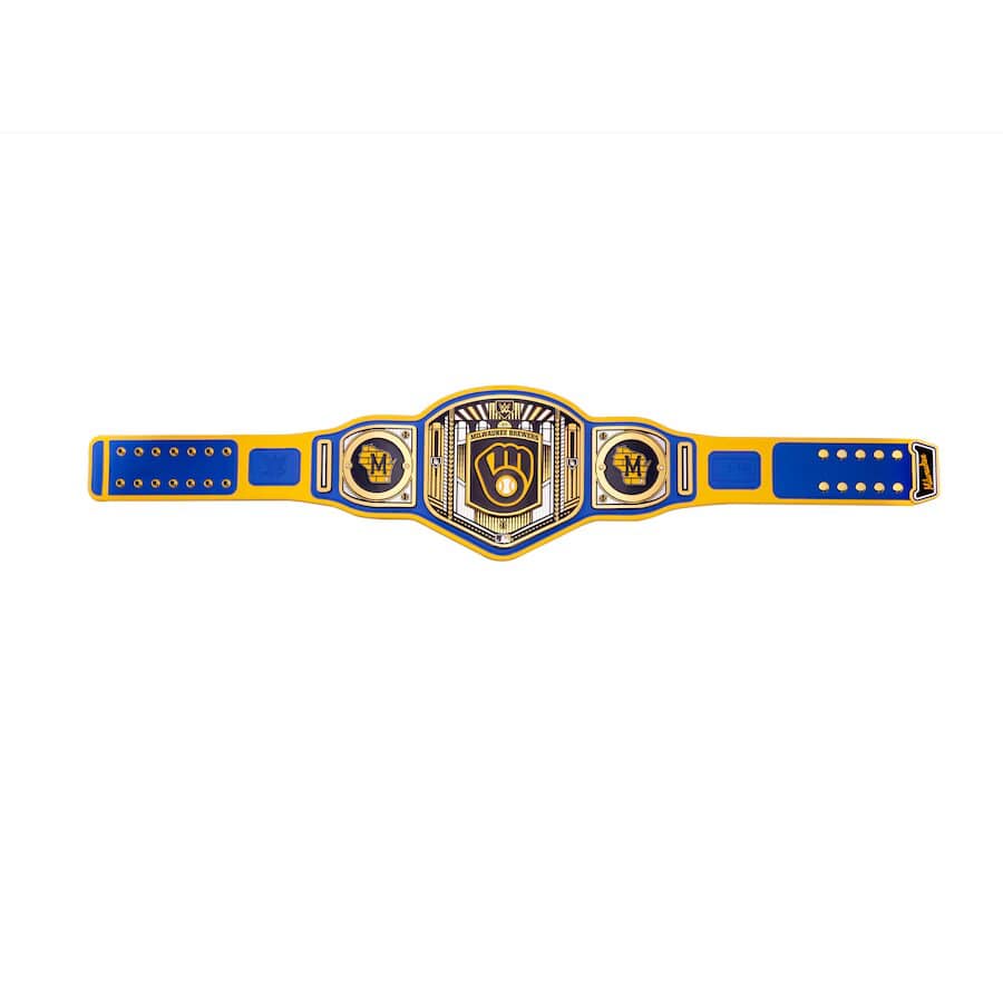 Milwaukee Brewers Legacy Replica Title wrestling Title Belt