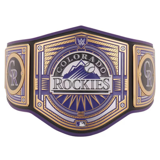 Colorado Rockies Legacy Replica Wrestling Title Belt