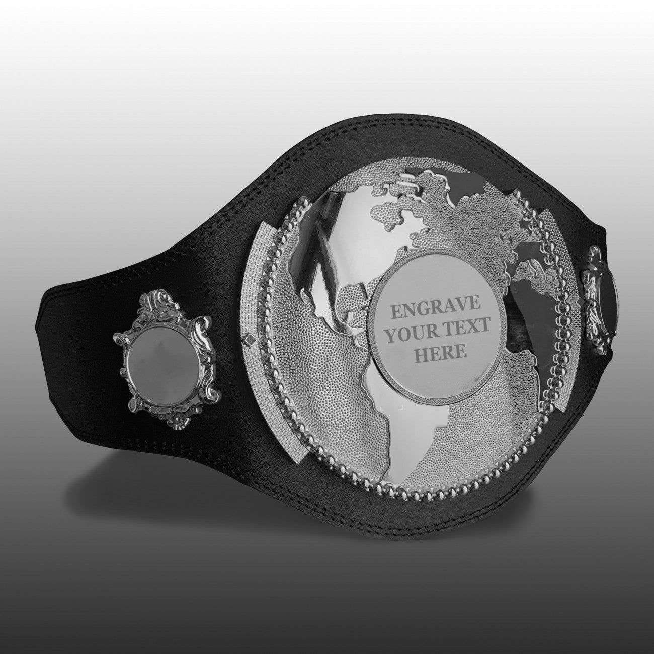 WORLD TITLE BELT - ENGRAVED - PLT309/S/BLGENGRAVE