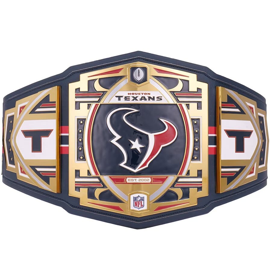 Houston Texans Legacy Replica Title Wrestling Belt