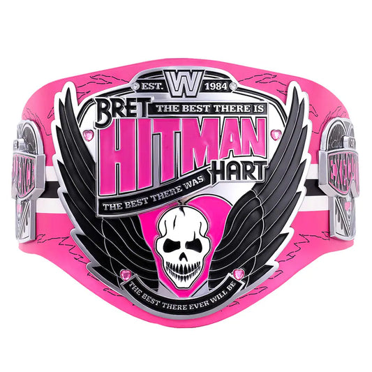 NEW  Bret Hart Legacy Championship Replica Title Belt