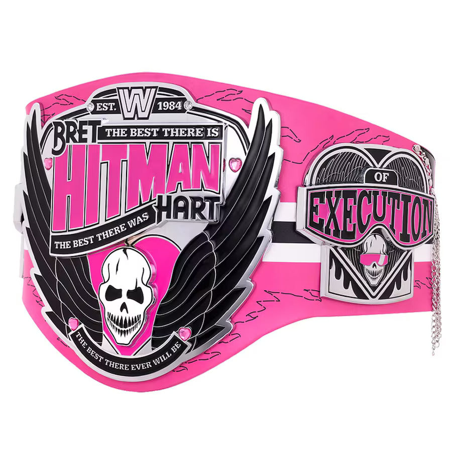 NEW  Bret Hart Legacy Championship Replica Title Belt