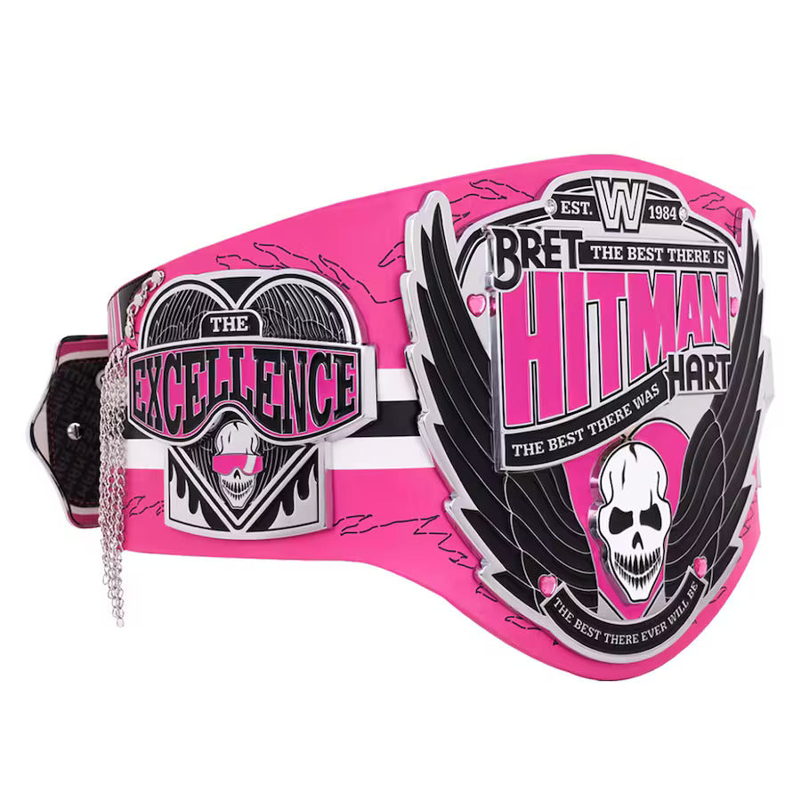 NEW  Bret Hart Legacy Championship Replica Title Belt