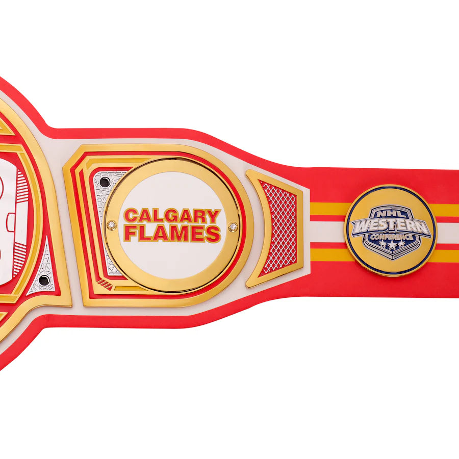 NEW Calgary Flames Legacy Replica Title Belt