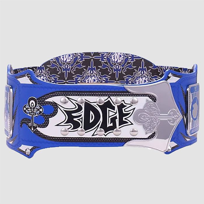 Edge WWE 25th Anniversary Signature Series Edge replica Title belt