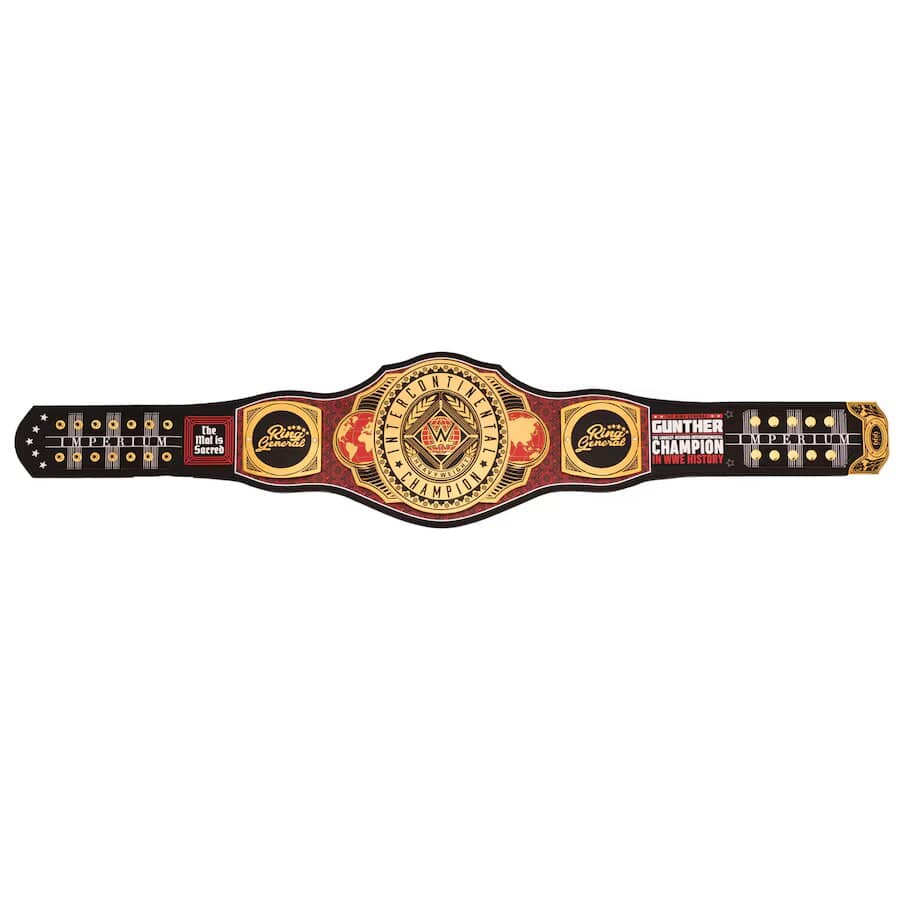 NEW Gunther 666 Days Signature Series Championship Replica Title Belt