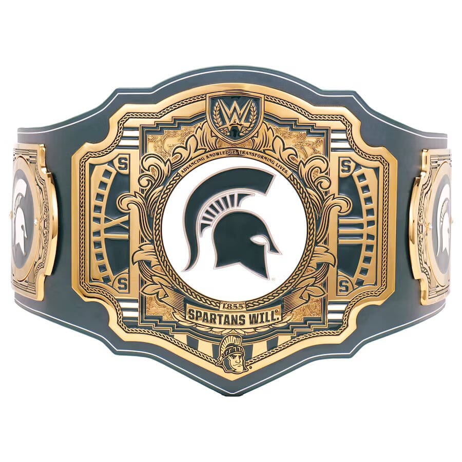 NEW Michigan State Spartans  Legacy Replica Title Belt