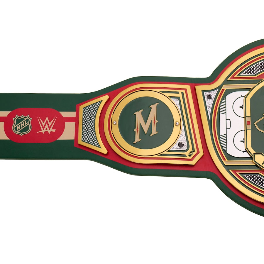 NEW  Minnesota Wild Legacy Replica Title Belt