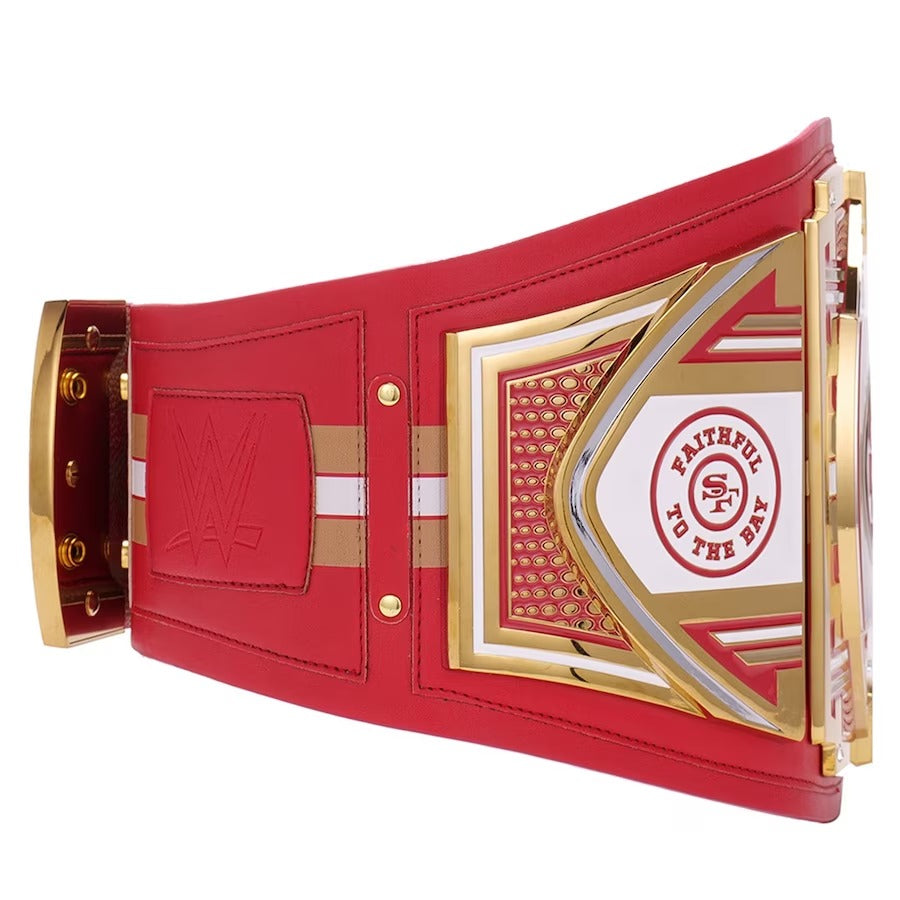 NEW  San Francisco 49ers WWE Legacy Title Belt