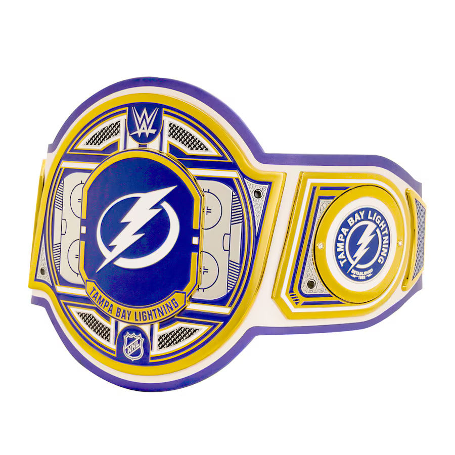 NEW Tampa Bay Lightning Legacy Replica Title Belt