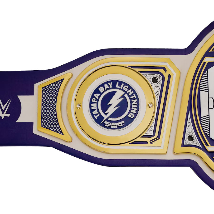 NEW Tampa Bay Lightning Legacy Replica Title Belt