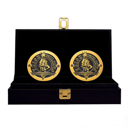 Trish Stratus Championship Replica Side Plate Box Set