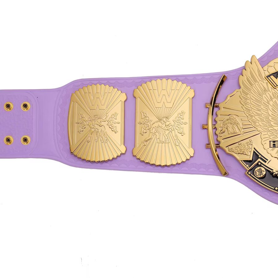 Purple  Winged Eagle Championship Replica Title Belt