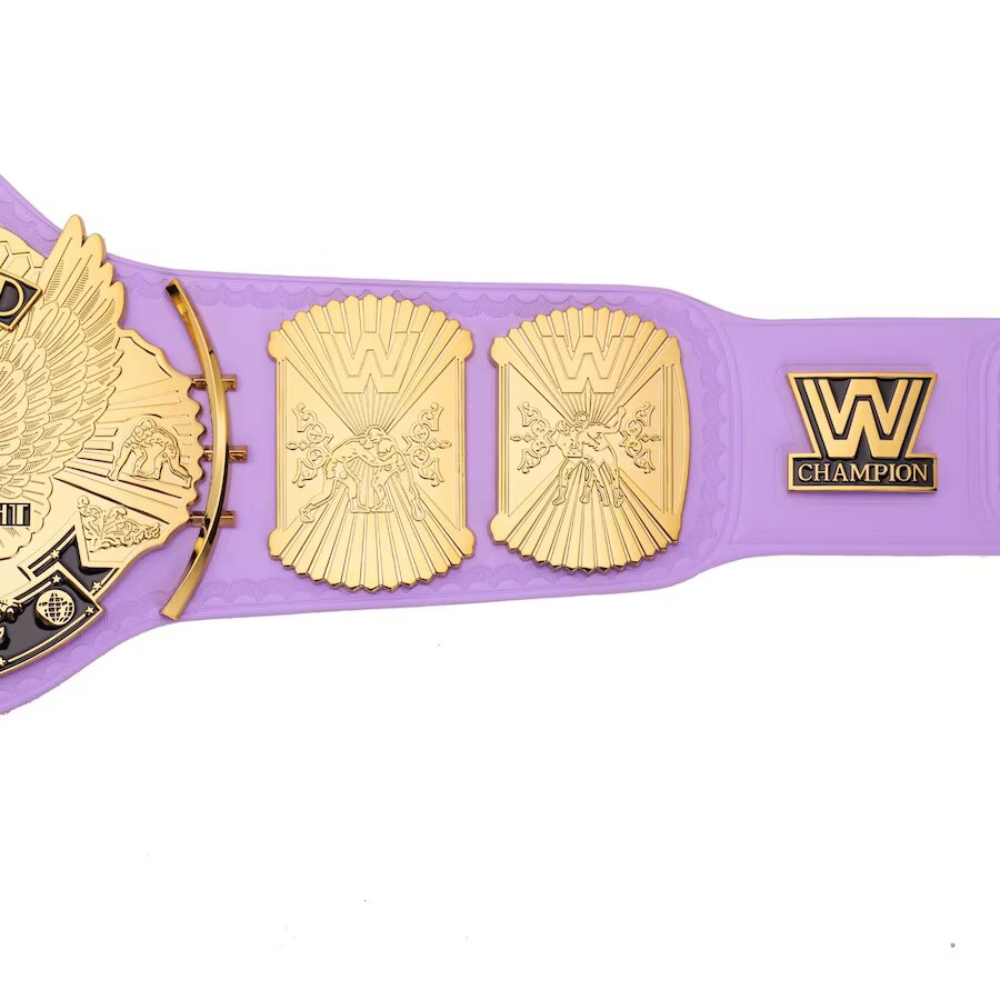 Purple  Winged Eagle Championship Replica Title Belt