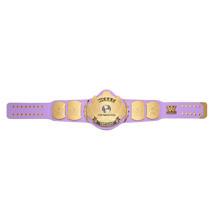 Purple  Winged Eagle Championship Replica Title Belt