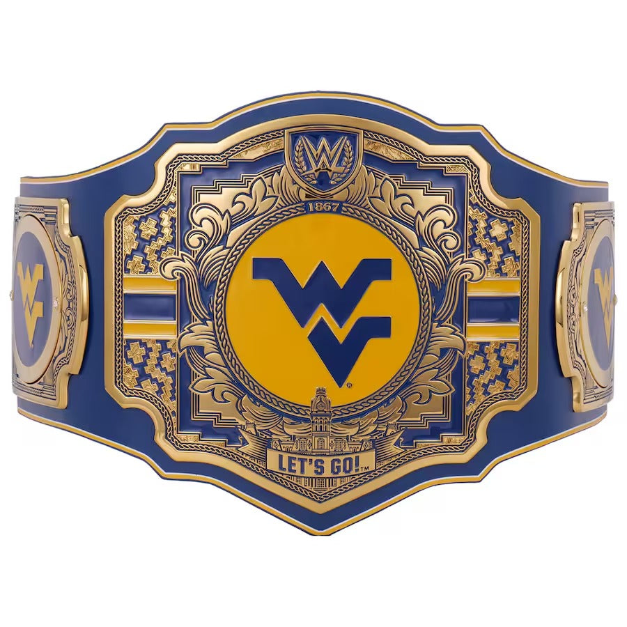 NEW West Virginia Mountaineers Legacy Replica Title Belt