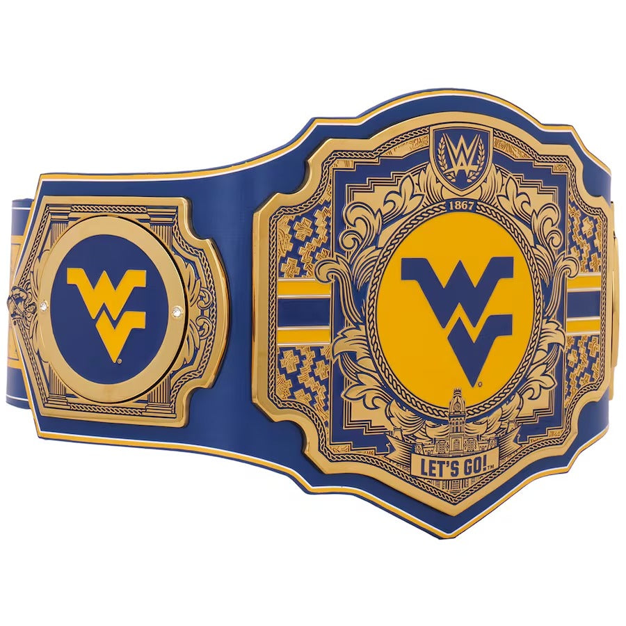 NEW West Virginia Mountaineers Legacy Replica Title Belt