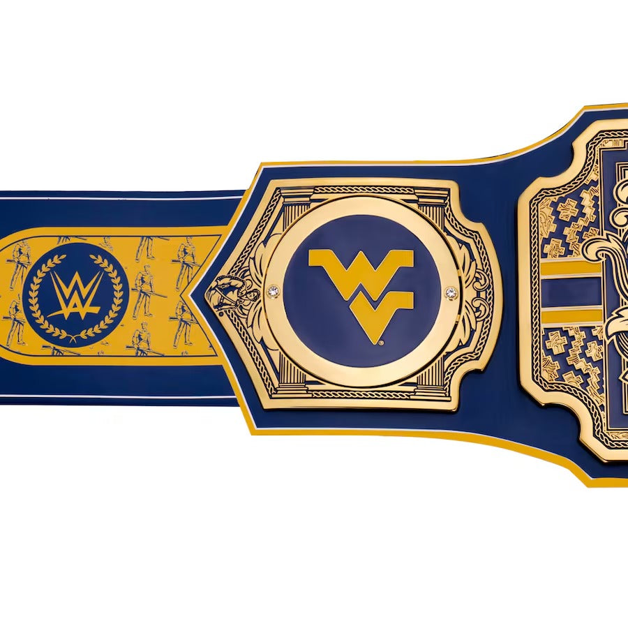 NEW West Virginia Mountaineers Legacy Replica Title Belt