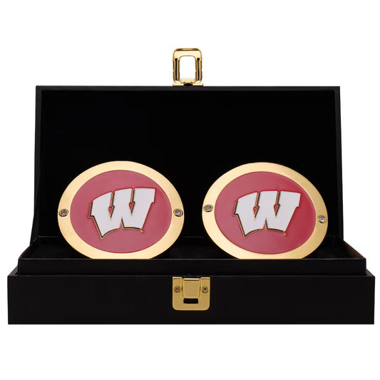 Wisconsin Badgers Championship Replica Side Plate Box Set