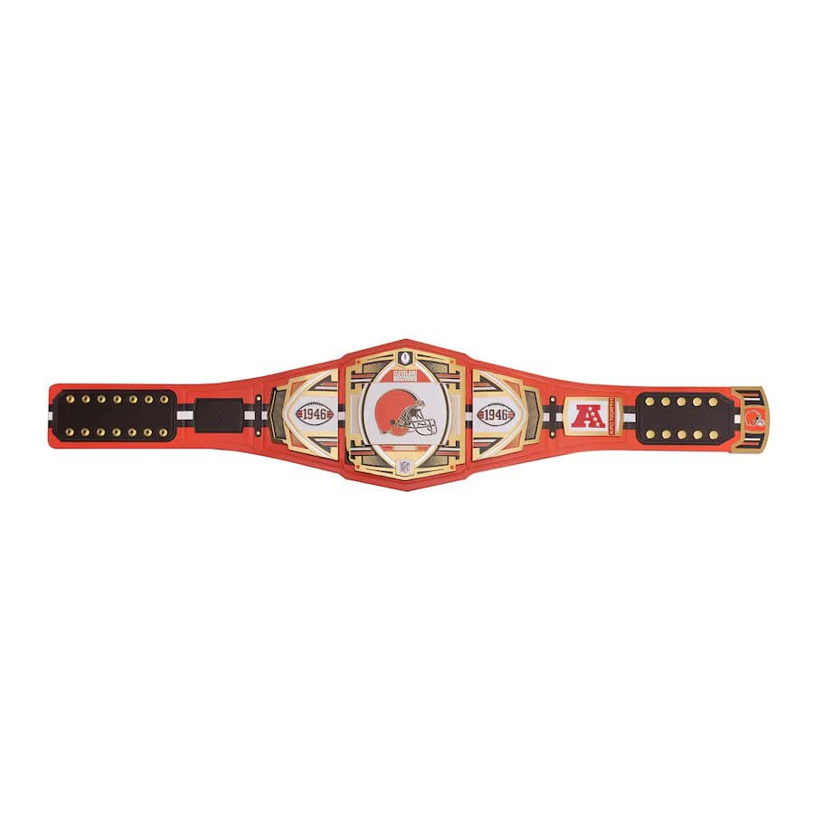 Cleveland Browns Legacy Replica  Wrestling Title Belt