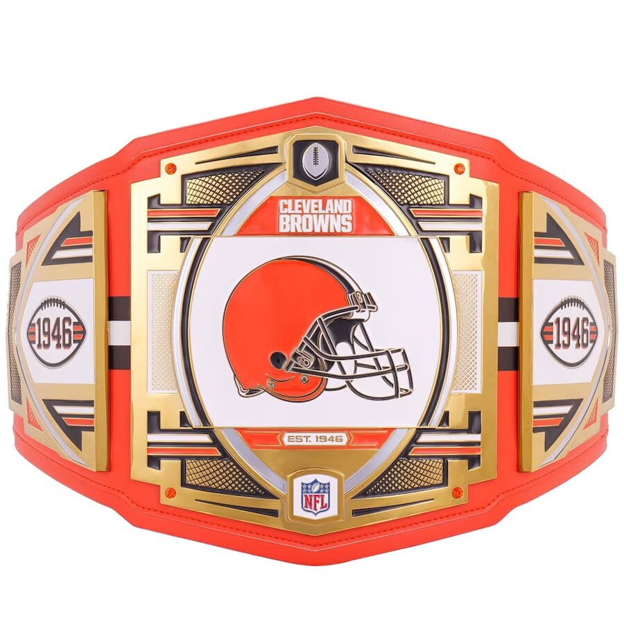 Cleveland Browns Legacy Replica  Wrestling Title Belt